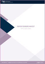 Plaquette Sofidy Europe Invest